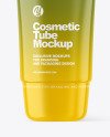 Glossy Cosmetic Tube Mockup