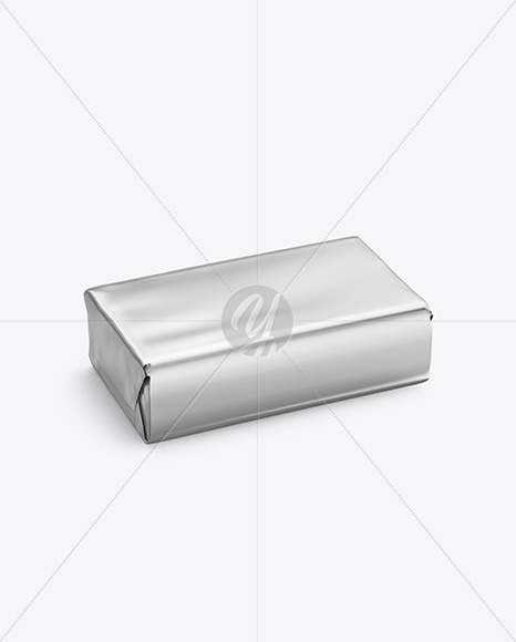 Metallic Soap Bar Package Mockup - Free Download Images High Quality