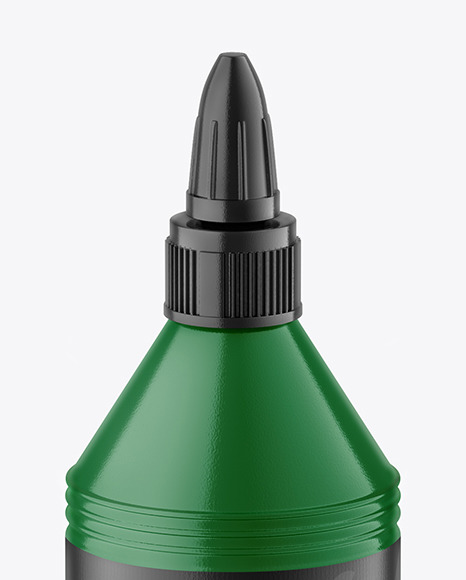 Glossy Glue Bottle Mockup