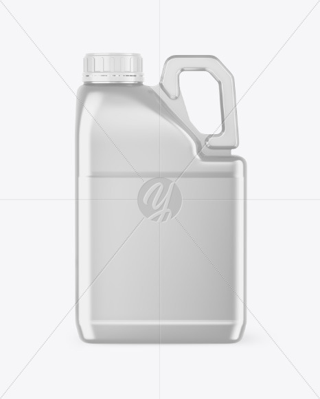 Metallic Jerry Can Mockup