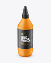 Matte Glue Bottle Mockup Matte Glue Bottle Mockup