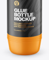 Matte Glue Bottle Mockup