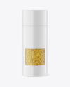 Glossy Paper Tube w/ Fusilli Pasta Mockup