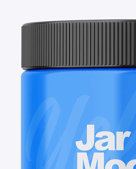 Glossy Jar Mockup