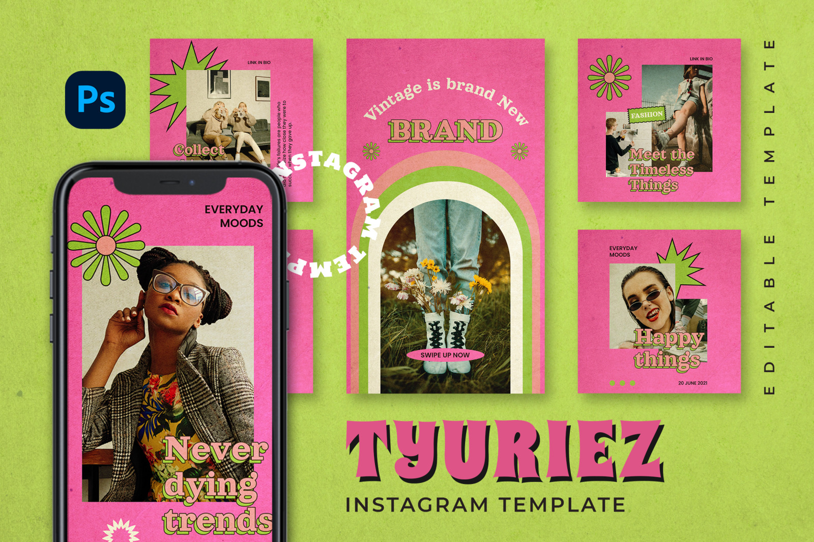 Tyuriez Instagram Template