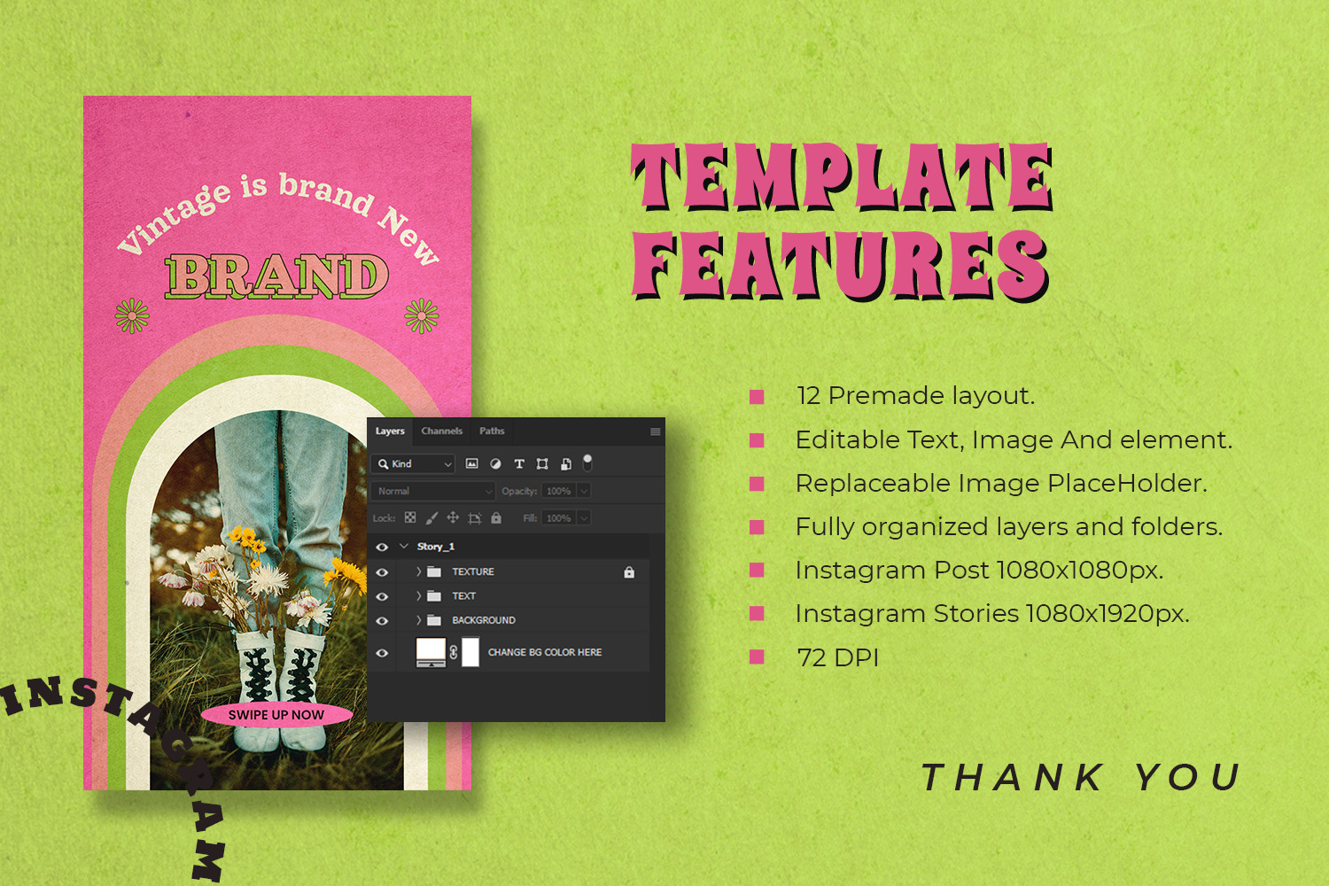 Tyuriez Instagram Template