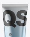Metallic Cosmetic Tube Mockup Metallic Cosmetic Tube Mockup