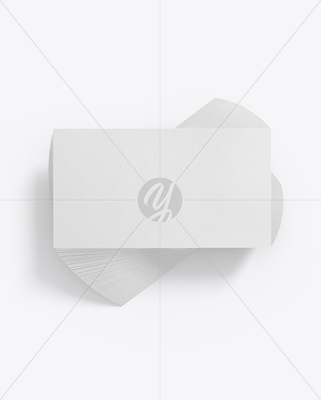 Matte Paper Business Cards Mockup