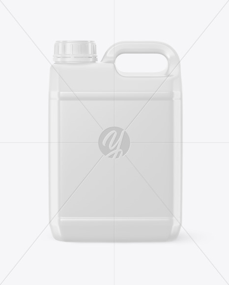 Plastic Jerry Can Mockup