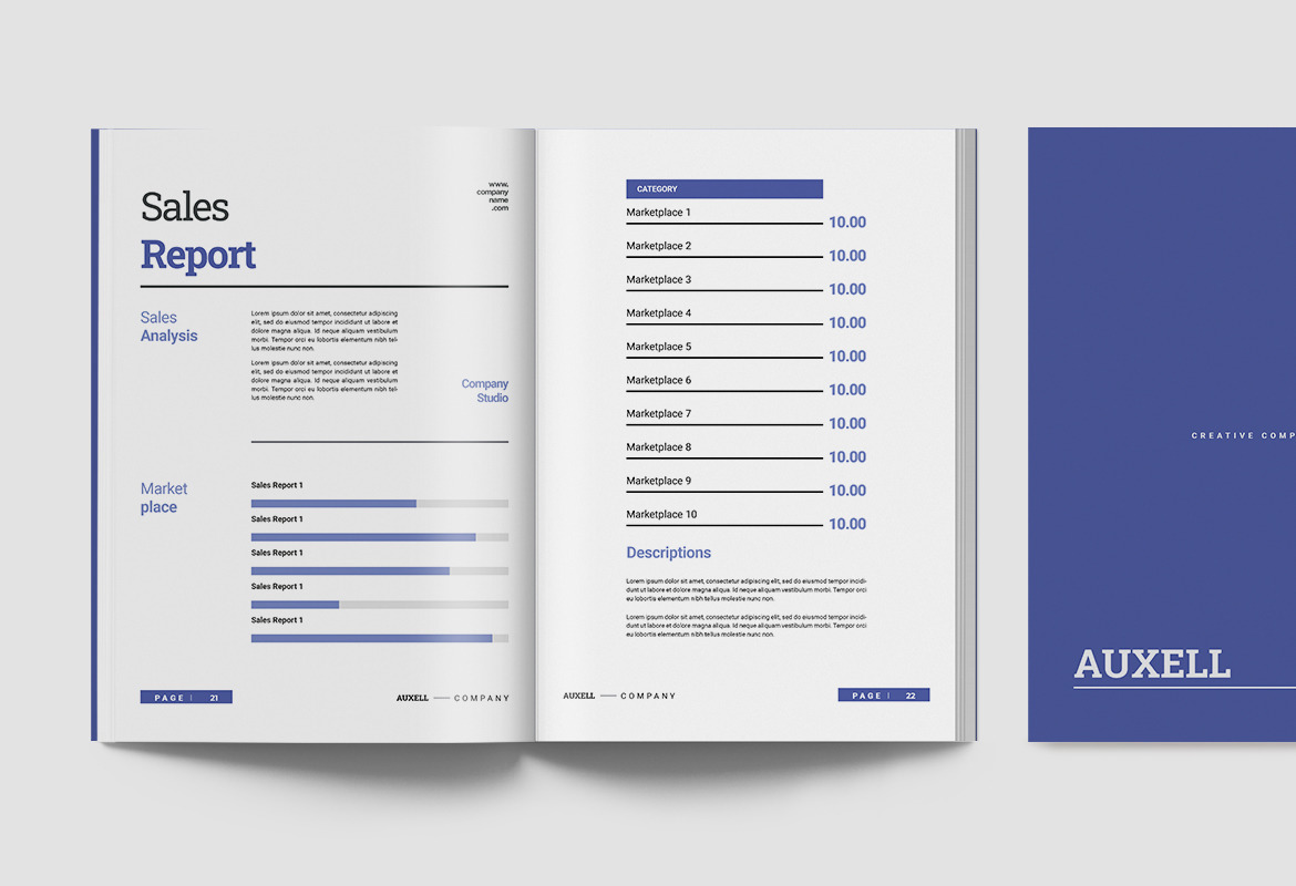 Auxell - Elegant Business Proposal