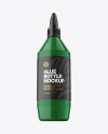 Glossy Glue Bottle Mockup Glossy Glue Bottle Mockup