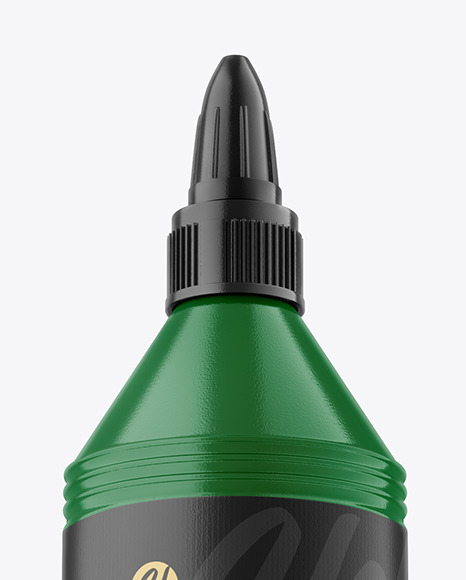 Glossy Glue Bottle Mockup Glossy Glue Bottle Mockup
