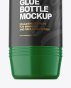 Glossy Glue Bottle Mockup Glossy Glue Bottle Mockup