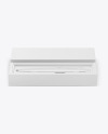 Glossy Pen in Box Mockup