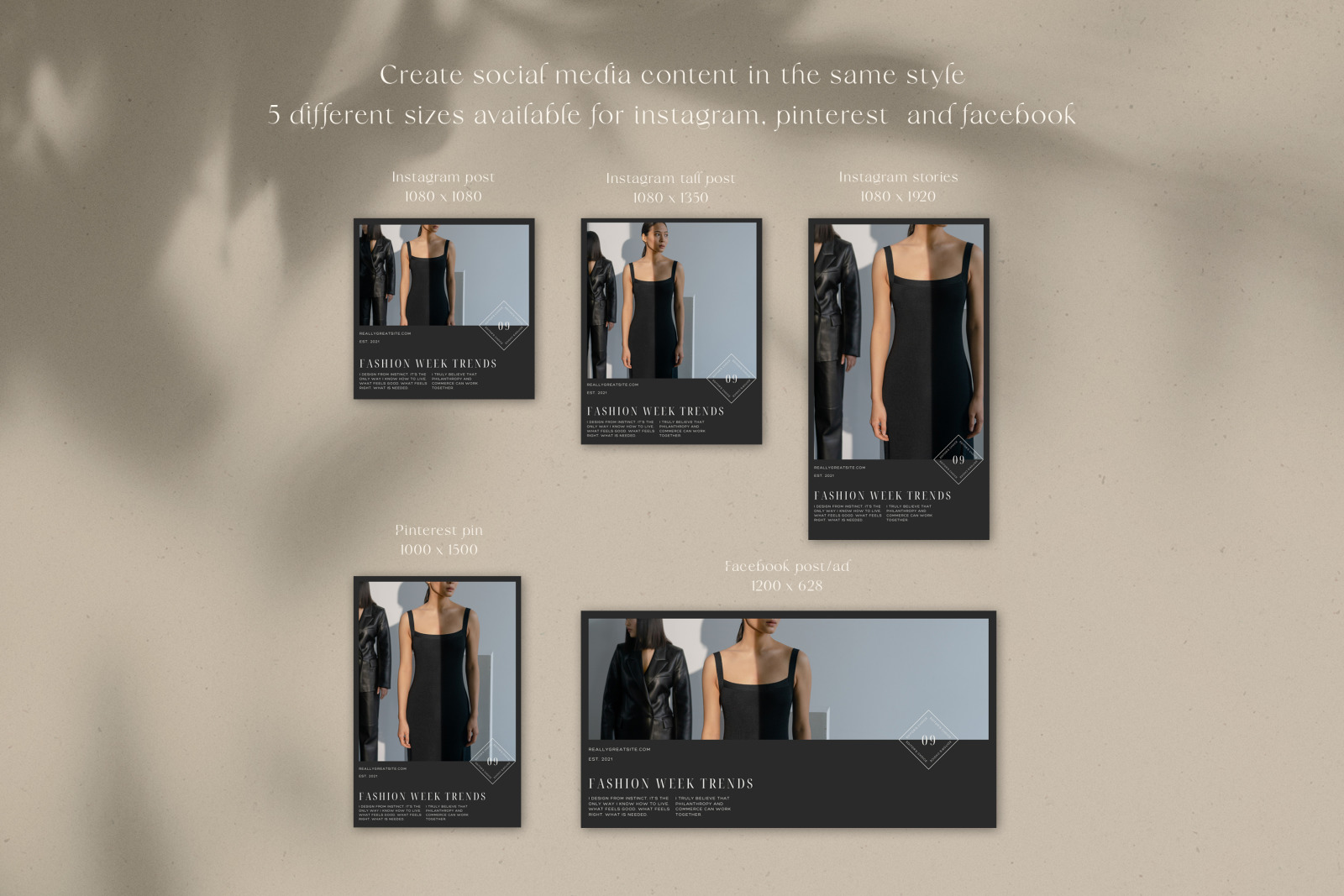 250 Canva Social media templates for Instagram, Facebook, Pinterest 250 Canva Social media templates for Instagram, Facebook, Pinterest