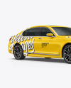 Luxury Sedan Mockup - Half Side View