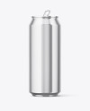 Glossy Metallic Aluminium Can Mockup