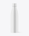 Matte Plastic Bottle Mockup