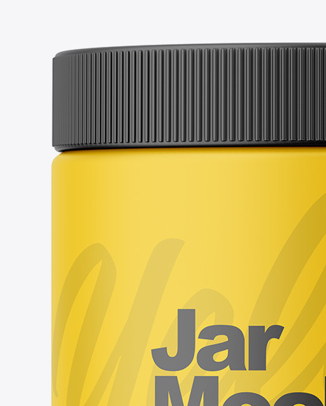 Matte Jar Mockup