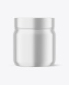 Metallic Jar Mockup