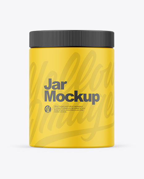 Matte Jar Mockup