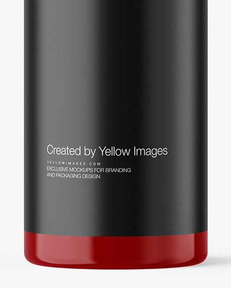 Glossy Cosmetic Bottle with Pump Mockup Glossy Cosmetic Bottle with Pump Mockup