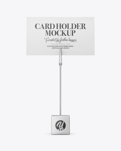 Card Holder Mockup