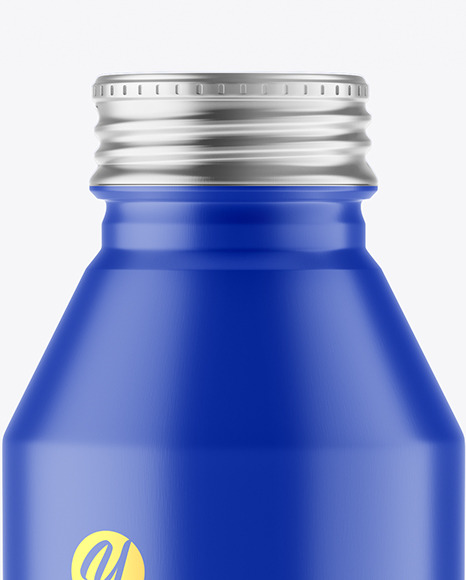 Matte Drink Bottle Mockup