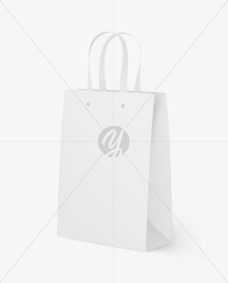 Matte Paper Bag Mockup