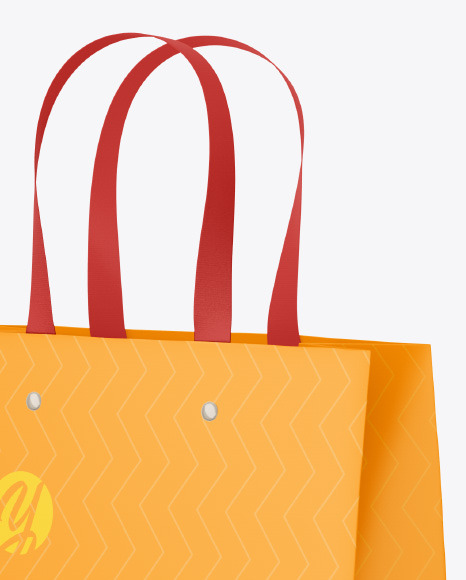 Matte Paper Bag Mockup