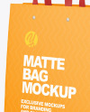 Matte Paper Bag Mockup