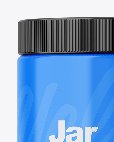 Glossy Jar Mockup