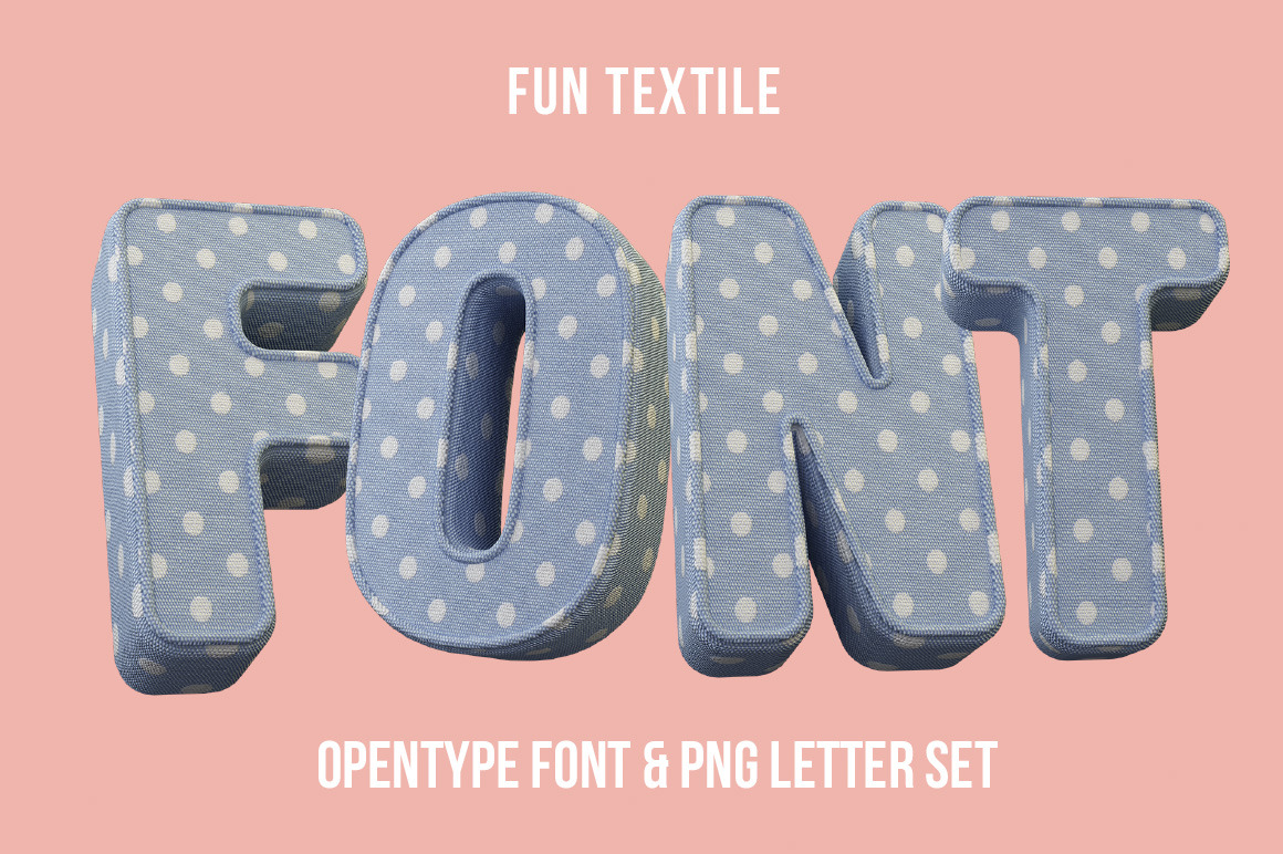 Fun Textile Font