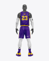 Basketball Kit Mockup - Back View