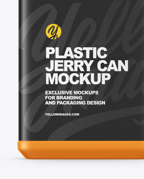 Plastic Jerry Can W/ Pump Mockup