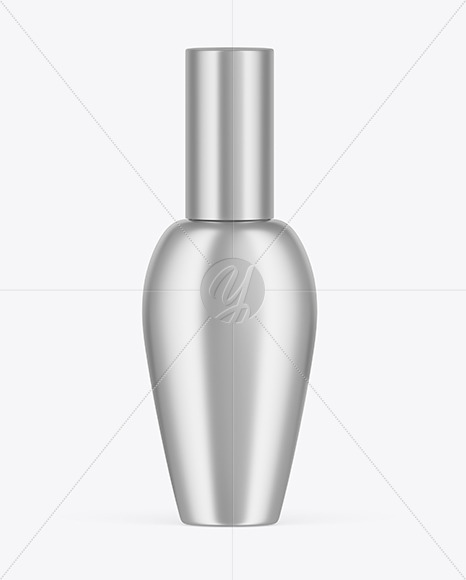 Metallic Perfume Bottle Mockup