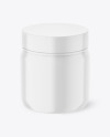 Plastic Jar Mockup