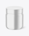 Metallic Jar Mockup