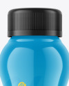 Glossy Plastic Bottle Mockup