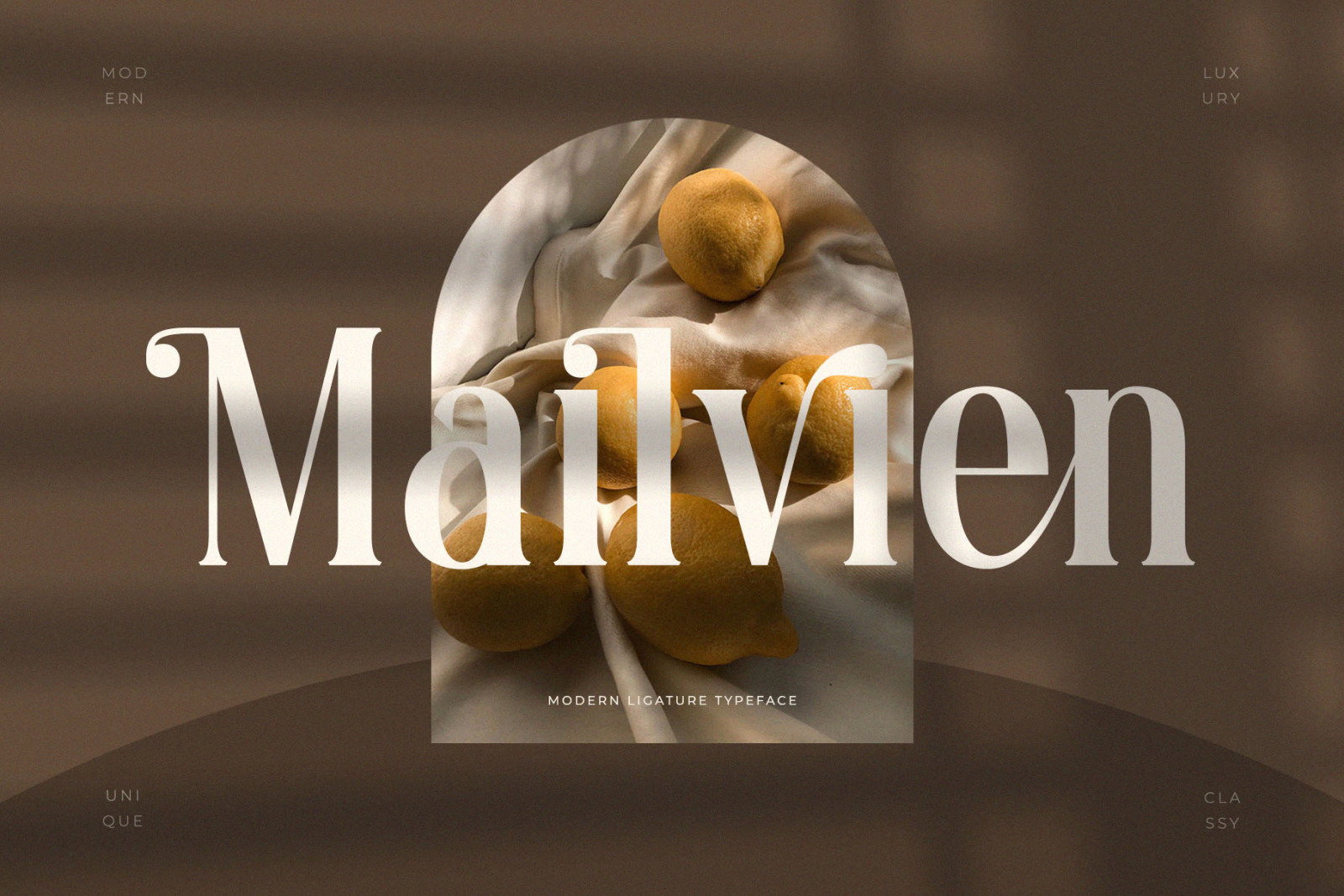 Mailvien - Modern Ligature Typeface Mailvien - Modern Ligature Typeface