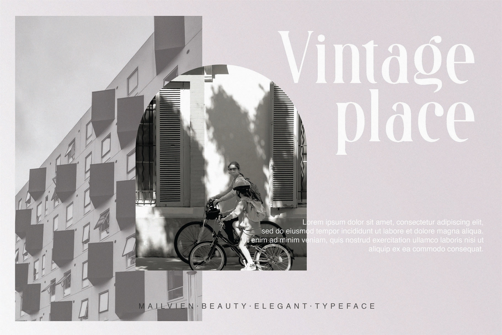 Mailvien - Modern Ligature Typeface Mailvien - Modern Ligature Typeface
