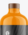 Glossy Cosmetic Bottle Mockup
