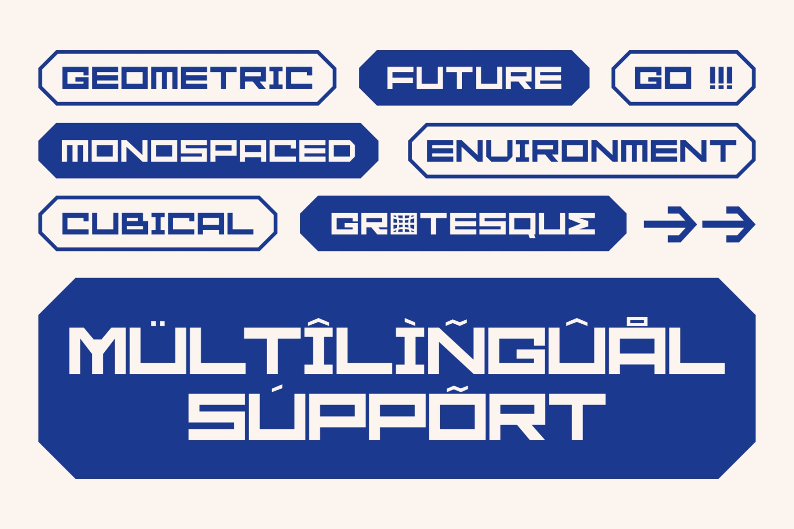 GR Fatient - Modern Cubical Typeface GR Fatient - Modern Cubical Typeface