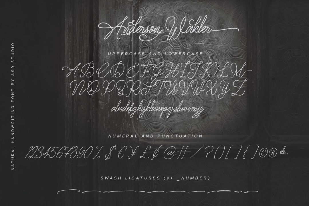 Anderson Wakler - Natural Handwritting Anderson Wakler - Natural Handwritting