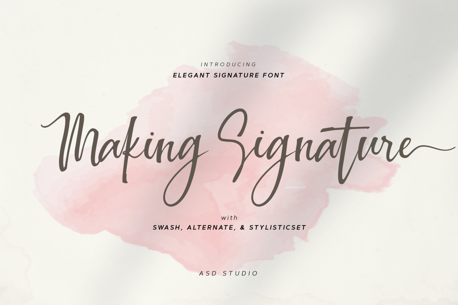 Making Signature Making Signature