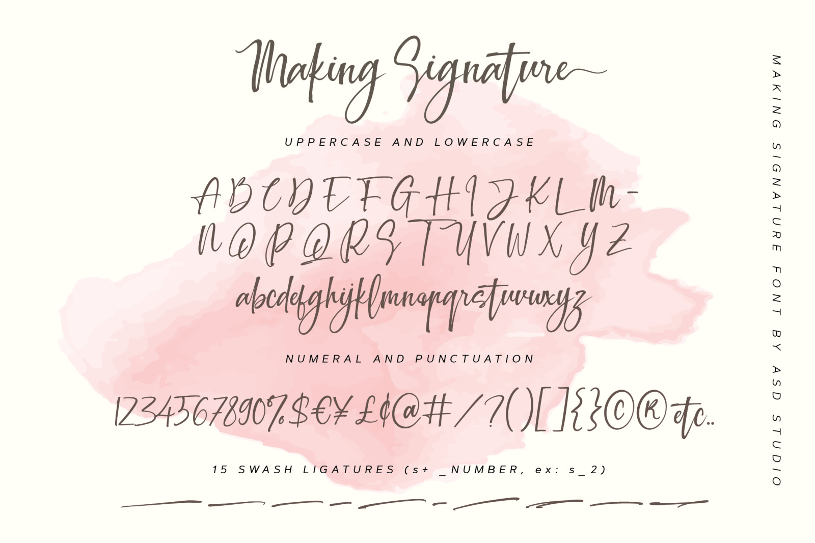 Making Signature Making Signature