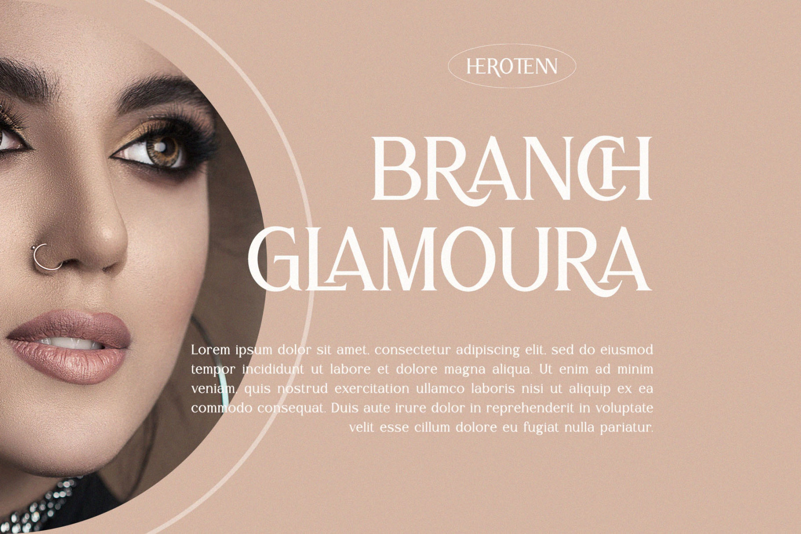 Herotenn - Stylish Ligature Serif Herotenn - Stylish Ligature Serif