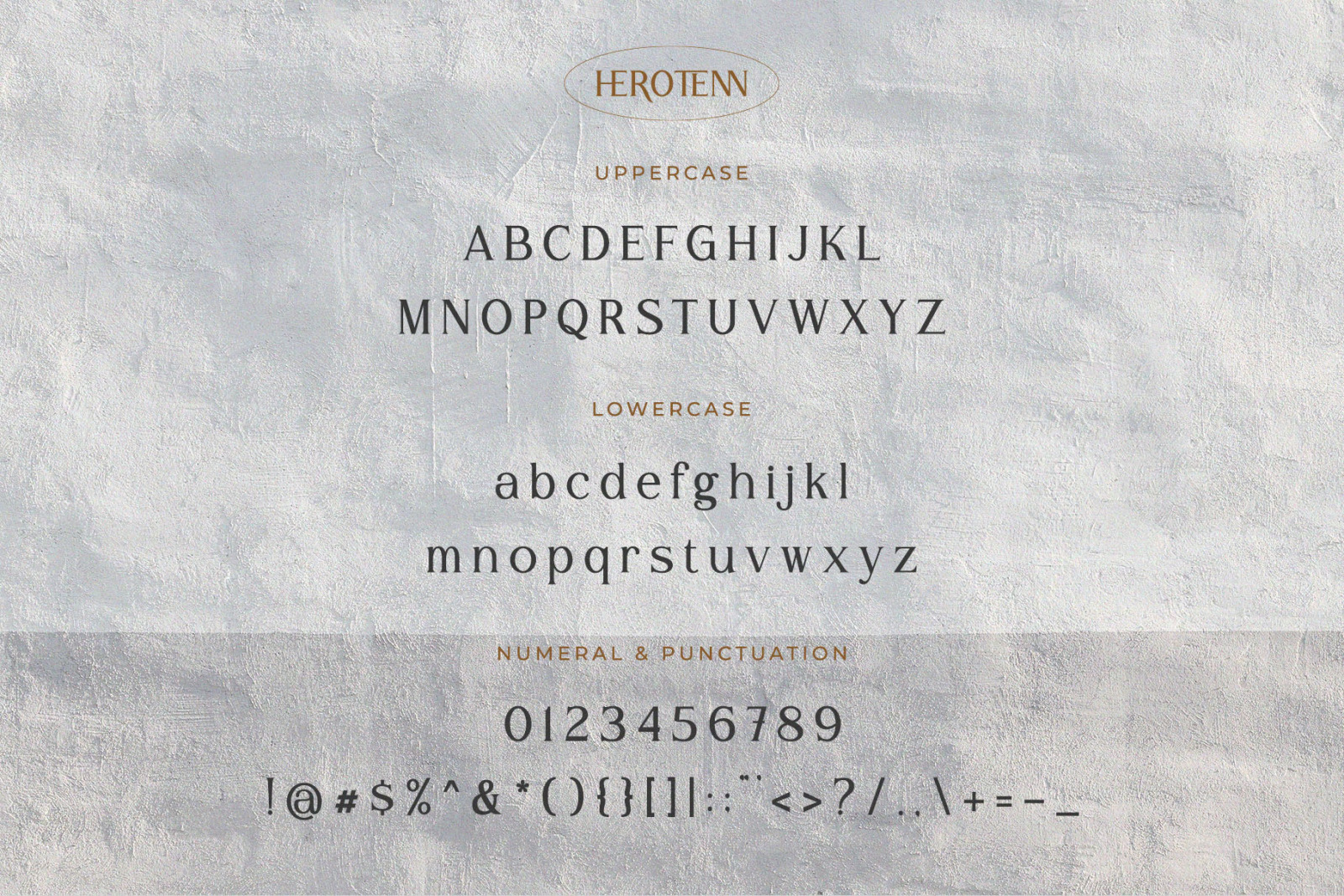 Herotenn - Stylish Ligature Serif Herotenn - Stylish Ligature Serif