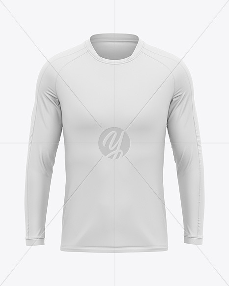 Long Sleeve Raglan Jersey Mockup