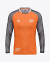 Long Sleeve Raglan Jersey Mockup